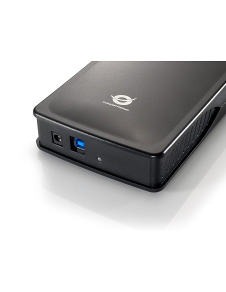 Conceptronic CHD3DUSB3 3.5" Caja de disco duro (HDD) Grafito