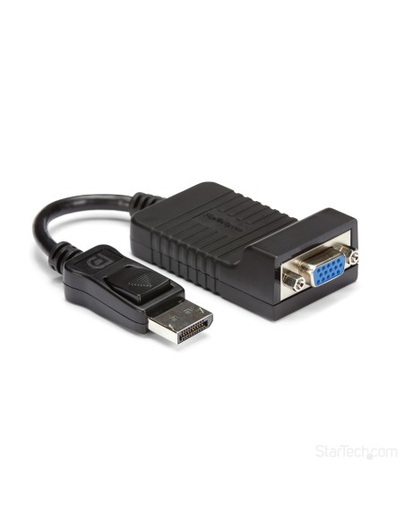 StarTech.com Adaptador Conversor de Vídeo Activo DisplayPort DP a VGA - 1920x1200 - Convertidor