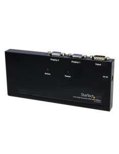 StarTech.com Duplicador Divisor Multiplicador de Vídeo VGA de 2 puertos 350MHz - Splitter 2 Salidas