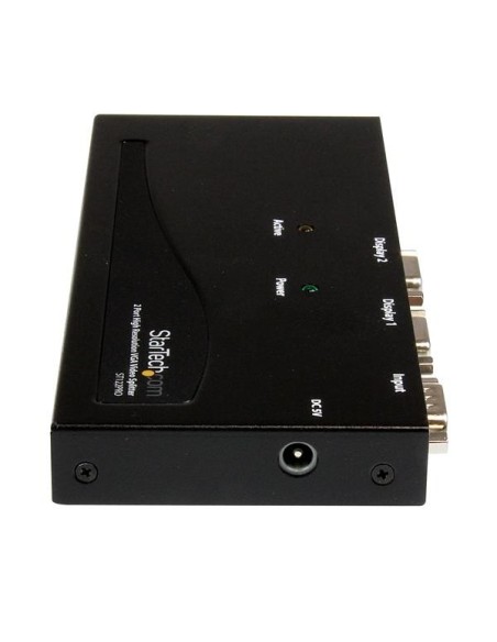 StarTech.com Duplicador Divisor Multiplicador de Vídeo VGA de 2 puertos 350MHz - Splitter 2 Salidas