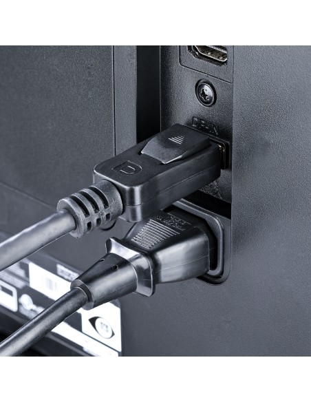 StarTech.com Cable de 3m Certificado DisplayPort 1.2 4k con Cierre de Seguridad - 2x Macho DP