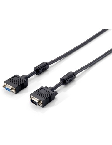 Equip VGA VGA 5.0m cable VGA 5 m VGA (D-Sub) Negro