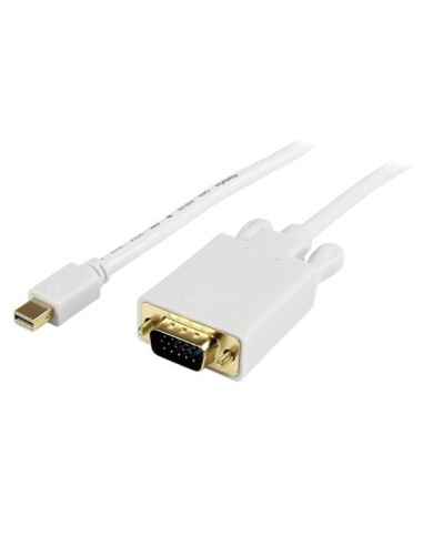 StarTech.com Cable de 91cm de Vídeo Adaptador Conversor Activo Mini DisplayPort a VGA - 1080p - Blanco