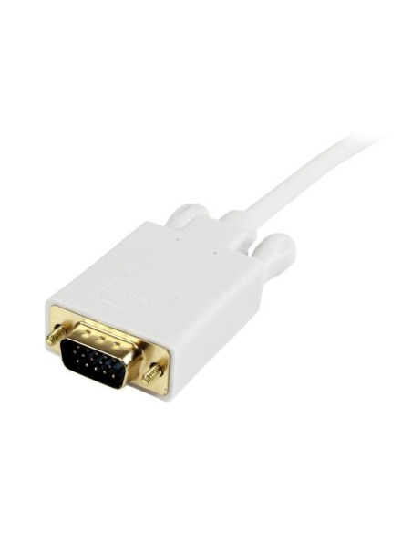 StarTech.com Cable de 91cm de Vídeo Adaptador Conversor Activo Mini DisplayPort a VGA - 1080p - Blanco