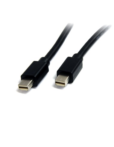 StarTech.com Cable de 1m de Monitor Mini DisplayPort 1.2 Macho a MiniDP Macho- Mini DP Negro 4k
