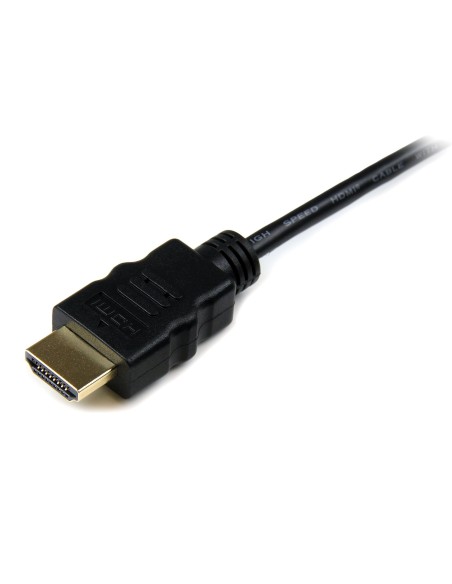 StarTech.com Cable HDMI de alta velocidad con Ethernet 50cm - HDMI a Micro HDMI - Macho a Macho