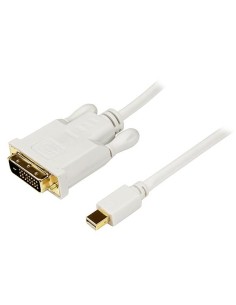 StarTech.com Cable de 3m Adaptador de Vídeo Mini DisplayPort a DVI-D - Conversor Pasivo - 1920x1200 - Blanco
