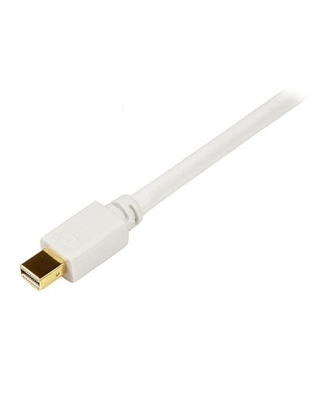 StarTech.com Cable de 3m Adaptador de Vídeo Mini DisplayPort a DVI-D - Conversor Pasivo - 1920x1200 - Blanco