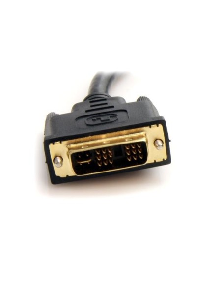 StarTech.com Cable Duplicador Divisor de Vídeo DVI-I a 2 Puertos Salida VGA Compacto - Bifurcador Adaptador