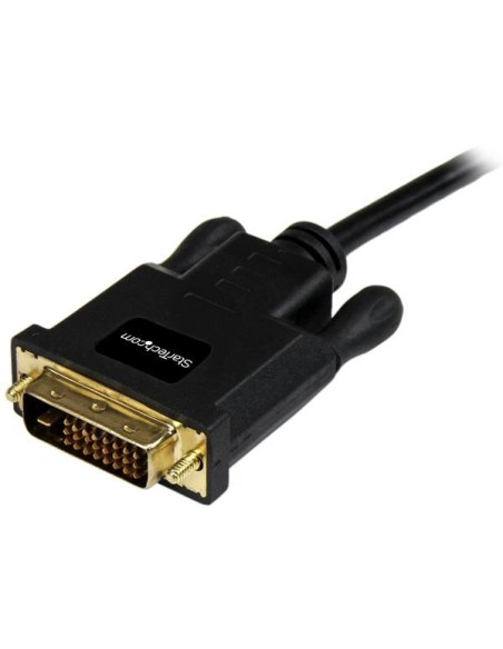 StarTech.com Cable de 3m Adaptador de Vídeo Mini DisplayPort a DVI-D - Conversor Pasivo - 1920x1200 - Negro
