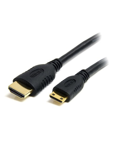 StarTech.com Cable HDMI de alta velocidad con Ethernet 1m - HDMI a Mini HDMI - Macho a Macho