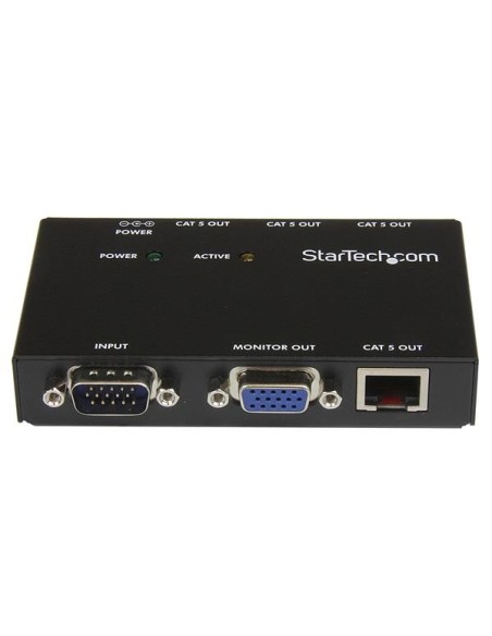 StarTech.com Extensor de vídeo VGA a través de CAT5, con 4 puertos - 150 m