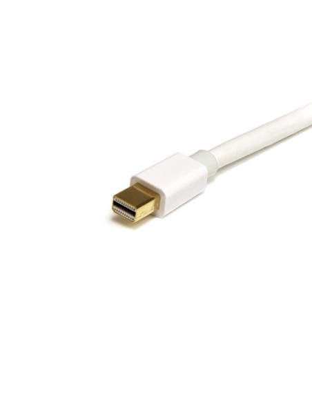 StarTech.com Cable de 1m de Monitor Mini DisplayPort 1.2 Macho a MiniDP Macho- Mini DP Blanco 4k