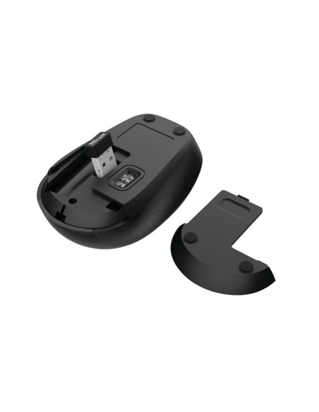 Trust TM-200 ratón Ambidextro RF inalámbrico Óptico 1600 DPI