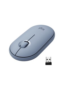 Logitech Pebble M350 Inalámbrico 1000DPI Azul