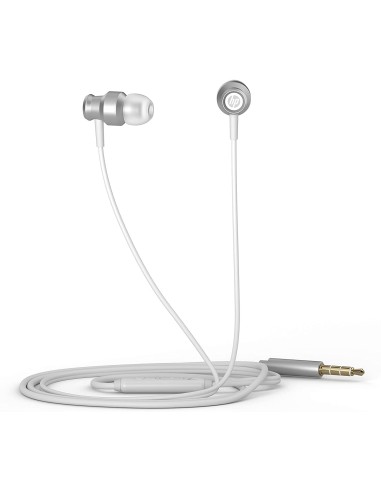 HP DHH-3111 Alámbrico Auriculares Dentro de oído Calls Music Plata