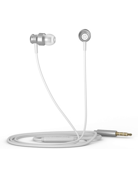 HP DHH-3111 Alámbrico Auriculares Dentro de oído Calls Music Plata