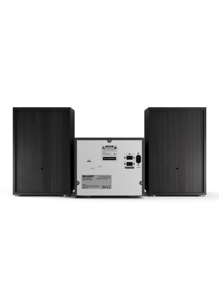 Sharp XL-B512(BK) sistema de audio para el hogar Microcadena de música para uso doméstico 45 W Negro