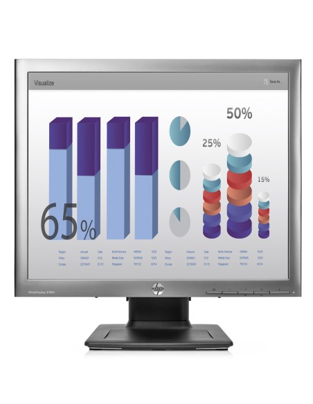 HP EliteDisplay E190i 48 cm (18.9") 1280 x 1024 Pixeles SXGA LED Plata