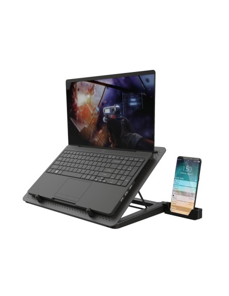 Trust GXT 1125 Quno 43,2 cm (17") Soporte para ordenador portátil Negro