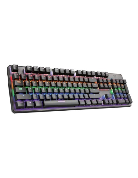 Trust GXT 865 Asta teclado USB QWERTY Negro