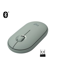 Logitech Pebble M350 ratón Ambidextro RF inalámbrica + Bluetooth Óptico 1000 DPI
