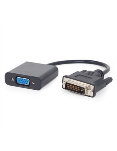 iggual IGG315583 adaptador de cable vídeo 0,2 m DVI-D VGA (D-Sub) Negro