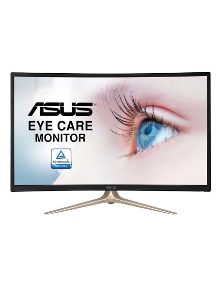 ASUS VA327H pantalla para PC 80 cm (31.5") Full HD LED Curva Negro