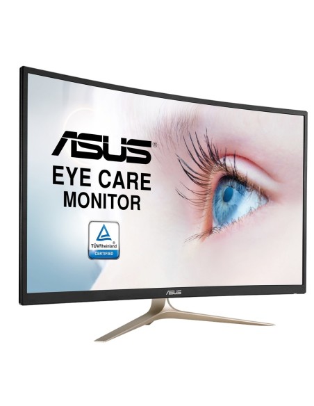 ASUS VA327H pantalla para PC 80 cm (31.5") Full HD LED Curva Negro