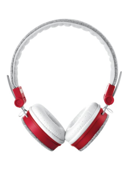 Trust Fyber Auriculares Diadema Conector de 3,5 mm Gris, Rojo