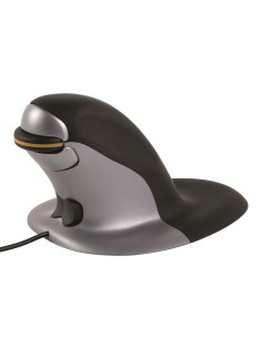 Fellowes 9894401 ratón USB 1200 DPI Ambidextro Negro, Gris