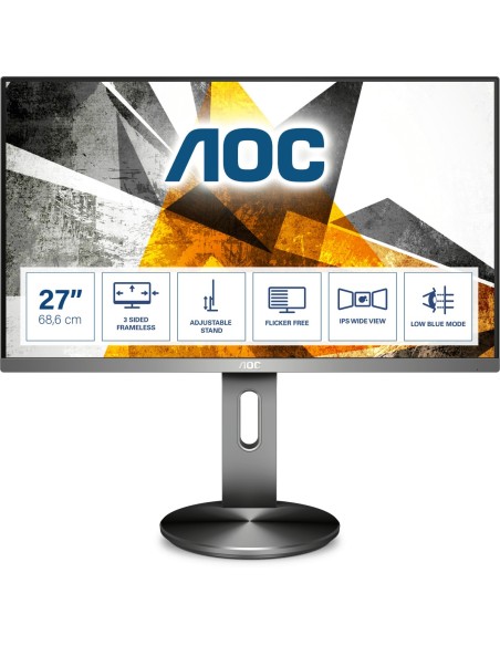 AOC Pro-line Q2790PQU BT pantalla para PC 68,6 cm (27") Quad HD LED Plana Mate Negro