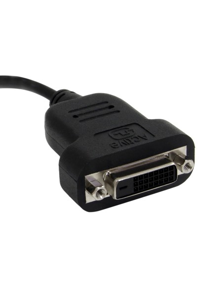 StarTech.com Adaptador Vídeo Mini DisplayPort a DVI - Conversor Mini DP - 1920x1200 - Activo