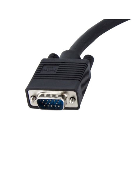 StarTech.com Cable de 30 cm Coaxial para Monitor HD15 VGA a 5 BNC RGBHV - Macho a Hembra