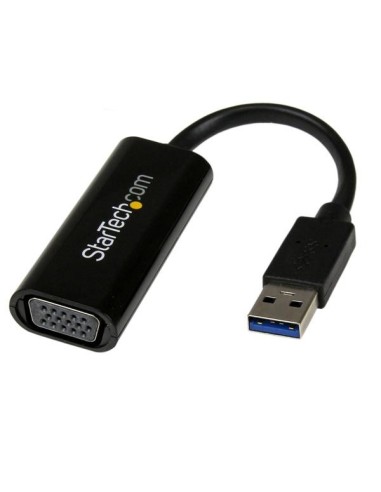 StarTech.com Adaptador Gráfico Conversor USB 3.0 a VGA - Cable Convertidor Compacto de Vídeo - 1920x1200   1080p