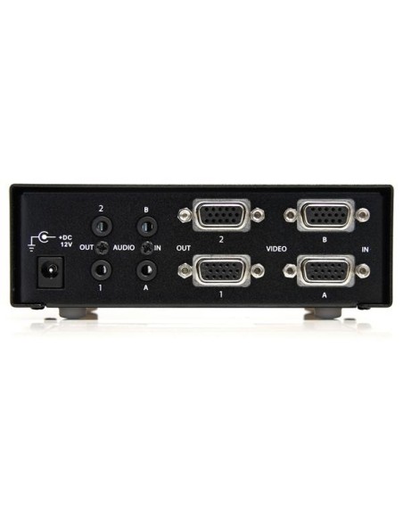 StarTech.com Conmutador Matrix VGA de 2 Puertos 2x2 con Audio - Switch Selector - 1920x1440