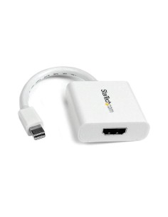 StarTech.com Adaptador Conversor de Vídeo Mini DisplayPort DP a HDMI - 1920x1200 - Pasivo - Blanco