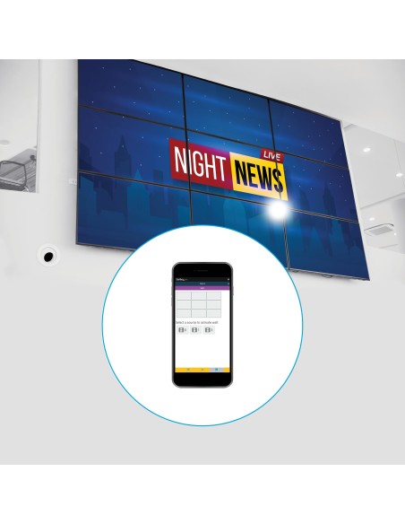 StarTech.com Receptor de Vídeo y Audio HDMI IP por Ethernet Gigabit para ST12MHDLAN