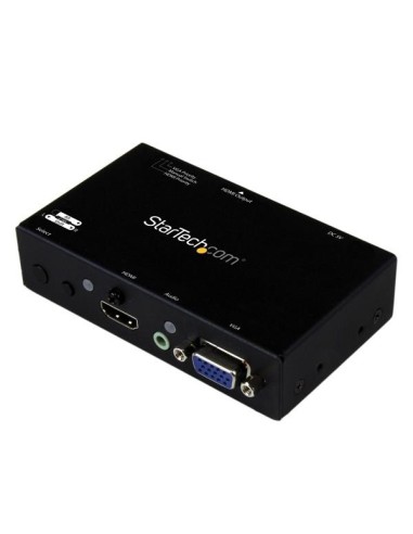 StarTech.com Switch Conversor 2x1 VGA + HDMI a HDMI con Conmutado Prioritario y Automático - Selector 1080p
