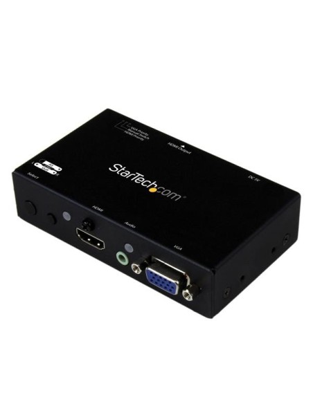 StarTech.com Switch Conversor 2x1 VGA + HDMI a HDMI con Conmutado Prioritario y Automático - Selector 1080p