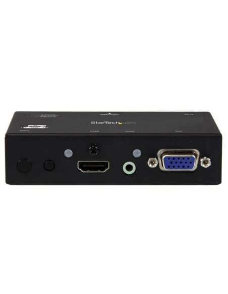 StarTech.com Switch Conversor 2x1 VGA + HDMI a HDMI con Conmutado Prioritario y Automático - Selector 1080p