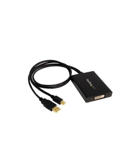 StarTech.com Adaptador Vídeo Mini DisplayPort a DVI - Conversor DP++ - 2560x1600 - Activo