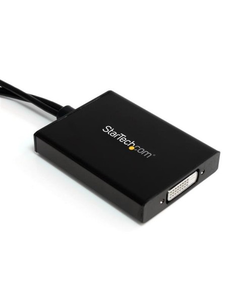 StarTech.com Adaptador Vídeo Mini DisplayPort a DVI - Conversor DP++ - 2560x1600 - Activo