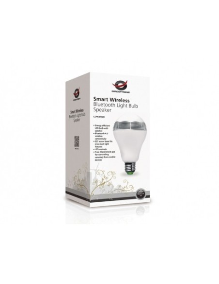 Conceptronic CSPKBTSLB Bombilla inteligente Blanco Bluetooth 5 W