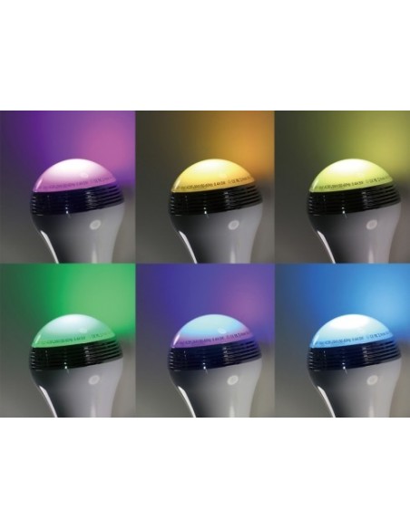 Conceptronic CSPKBTSLB Bombilla inteligente Blanco Bluetooth 5 W