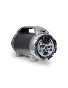 Conceptronic CSPKBTBASSACTION 25 W Altavoz portátil estéreo Negro, Plata