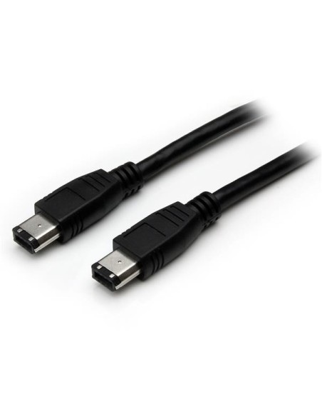 StarTech.com Cable FireWire de 6 Pines IEEE-1394 de 3 metros - Macho a Macho