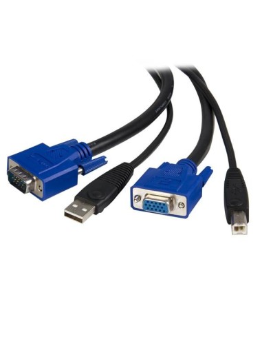 StarTech.com SVUSB2N1_10 cable para video, teclado y ratón (kvm) 3 m