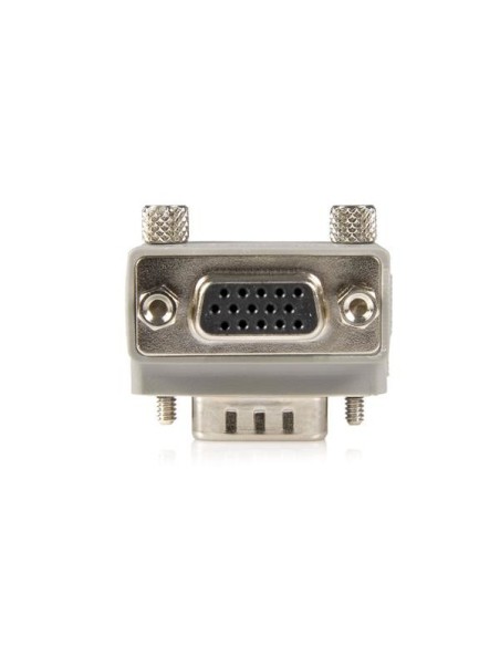 StarTech.com Right Angle VGA   VGA Cable Adapter Type 1 - M F DB15 Gris
