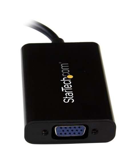 StarTech.com Adaptador de vídeo Mini DisplayPort a VGA con audio